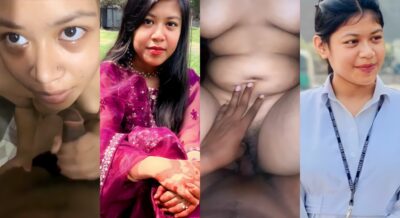 College GF Hard Fucking & Blowjob Sex