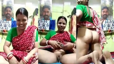 Tamil Bhabhi showed her pussy – and ass to her lover on video call