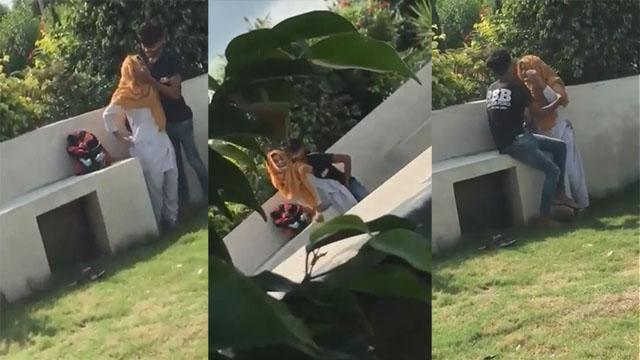 Young Muslim Girl Outdoor Fuck Hidden Video